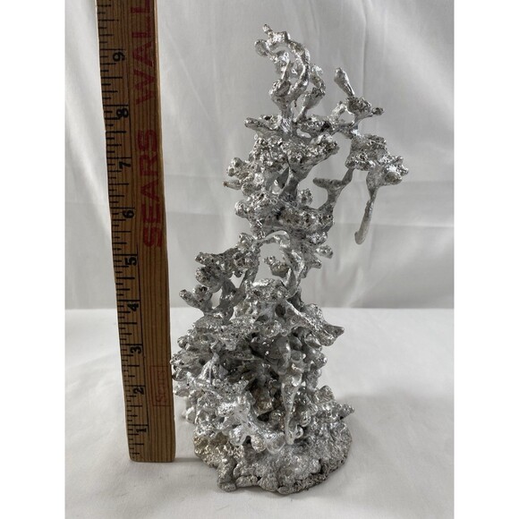 Anthill Art Casting Sculpture Fire Ant Aluminum Casting 9.25” Tall #12 - Picture 2 of 9